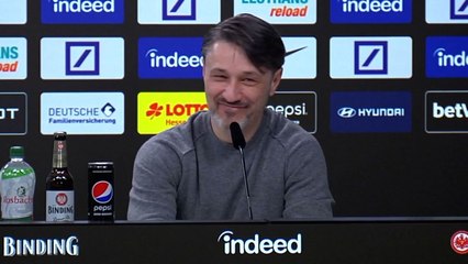 "Fiese Frage zum Abschluss" - Kovac muss bei der PK schmunzeln