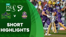 Short Highlights | Multan Sultans vs Quetta Gladiators | Match 11 | HBL PSL 9 | M1Z2U  #MSvQG | #HBLPSL9 | #KhulKeKhel
