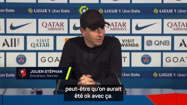 Rennes - Stéphan : “Un pénalty pour les grandes équipes ça”