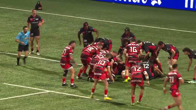 TOP 14 - Essai de Lucas MENSA (OYO) - LOU Rugby - Oyonnax Rugby