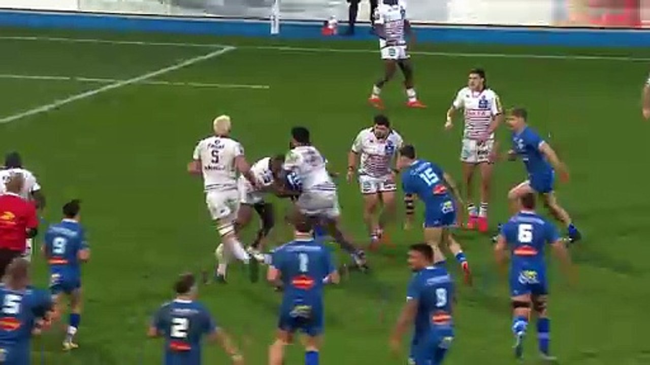 TOP 14 - Essai de Jack GOODHUE 2 (CO) - Castres Olympique - Union Bordeaux-Bègles