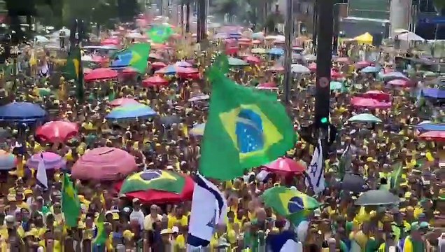 Manifestação em São Paulo reúne Bolsonaristas