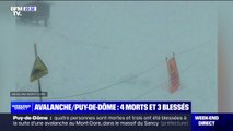 Avalanche dans le Puy-de-Dôme: 4 morts et 3 blessés