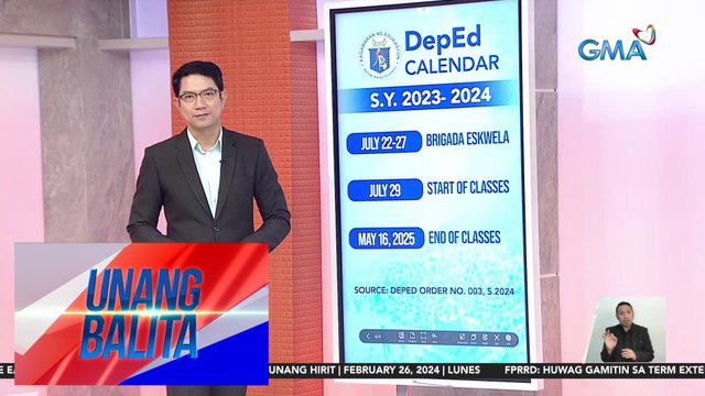 DepEd, inilatag ang mga natitirang pagbabago para sa kanilang adjusted DepEd calendar | UB
