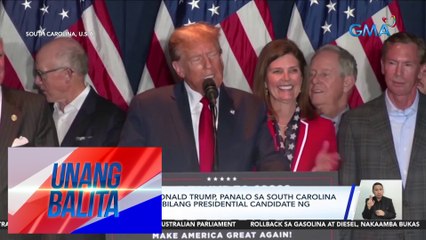 Télécharger la video: Dating U.S. Pres. Donald Trump, panalo sa South Carolina primary elections bulang presidential candidate ng Republican Party | UB