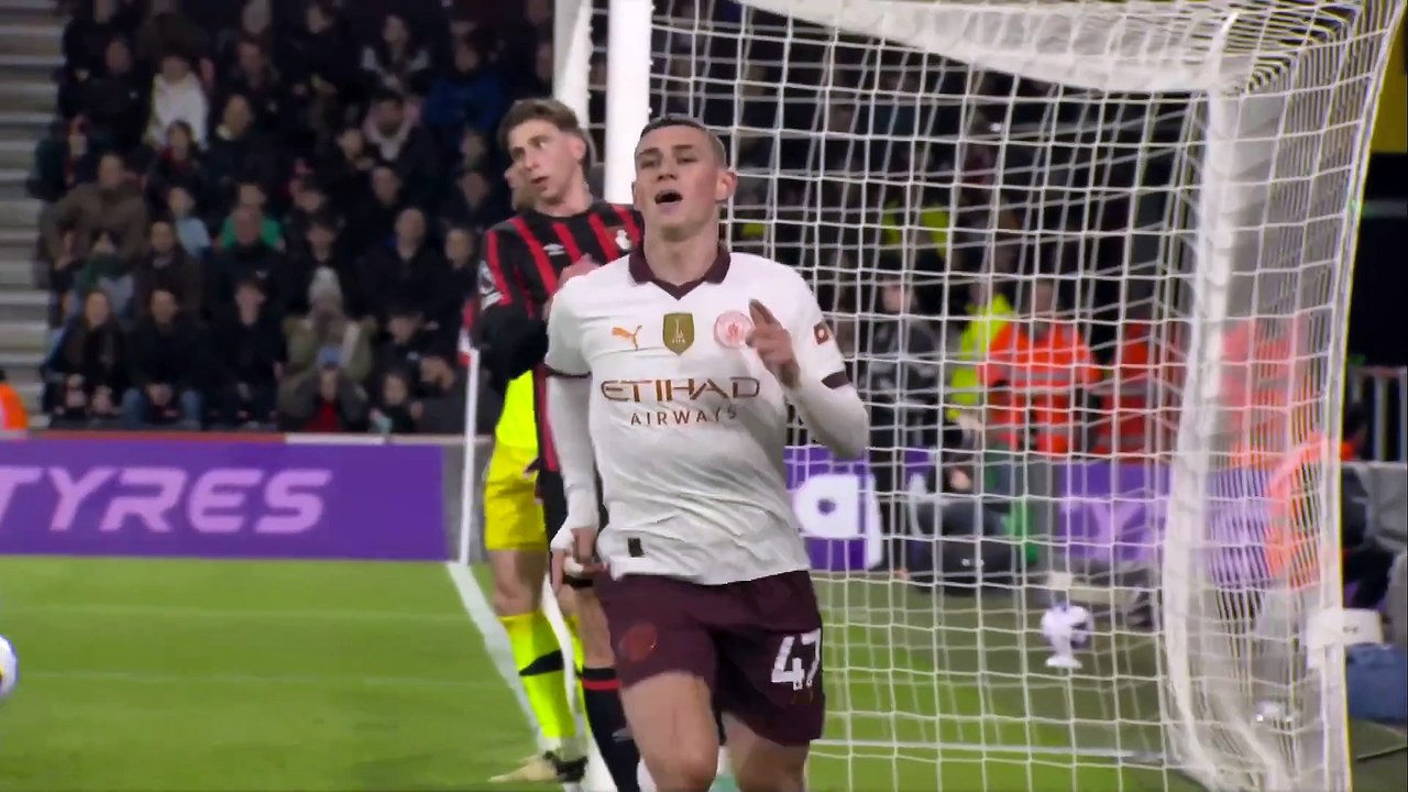 HIGHLIGHTS! FODEN STRIKE ENOUGH TO SEE OFF CHERRIES - BOURNEMOUTH 0-1 MAN CITY - PREMIER LEAGUE