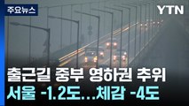 [날씨] 출근길 중부 영하권 추위, 안개 주의...동해안 중심 눈·비 / YTN