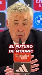 ANCELOTTI y el FUTURO de MODRIC: "Está en su mano"
