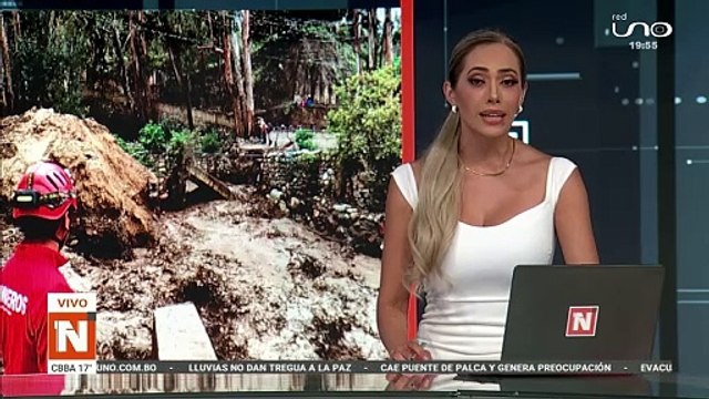 Colapsó el puente de Palca por crecida del río y está a punto de quedar incomunicada