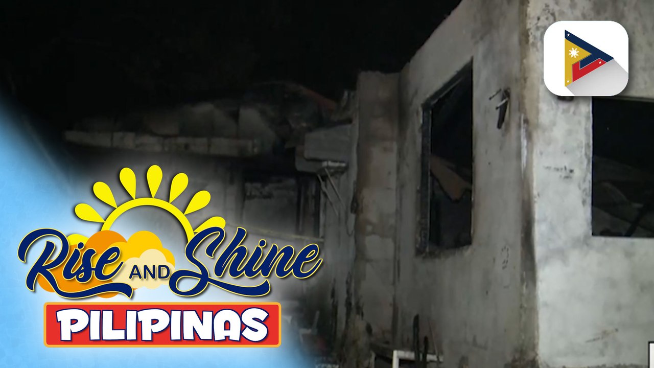 3 patay sa sunog na sumiklab sa isang compound sa Taytay, Rizal