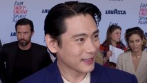 Teo Yoo Talks Filming Season 2 of Netflix's 'The Recruit' at the Spirit Awards 2024 | THR Video