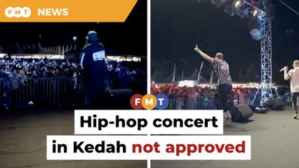 Hip-hop concert in Kedah didn’t get approval, says state exco