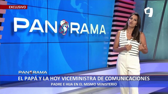 ¡Exclusivo! El papá y la hoy viceministra de Comunicaciones: padre e hija en el mismo ministerio