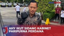 Potret AHY Perdana Ikut Sidang Kabinet Paripurna di Istana Negara