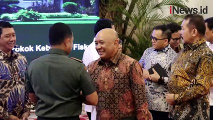 Potret AHY Bertemu Moeldoko saat Hadiri Sidang Kabinet Paripurna di Istana Negara