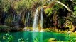 World Beautiful Waterfall 4K HDR Video with Relaxing Music  beautiful places in the world