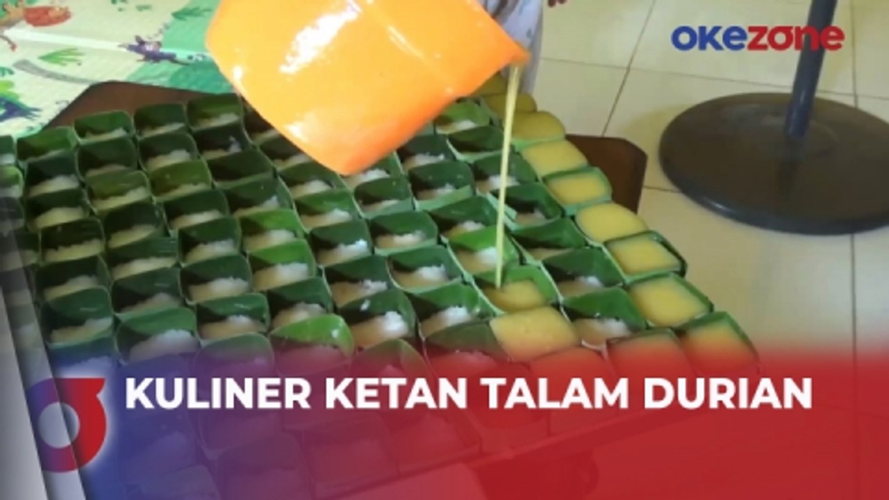Lezatnya Kuliner Ketan Talam Durian yang Menggugah Selera