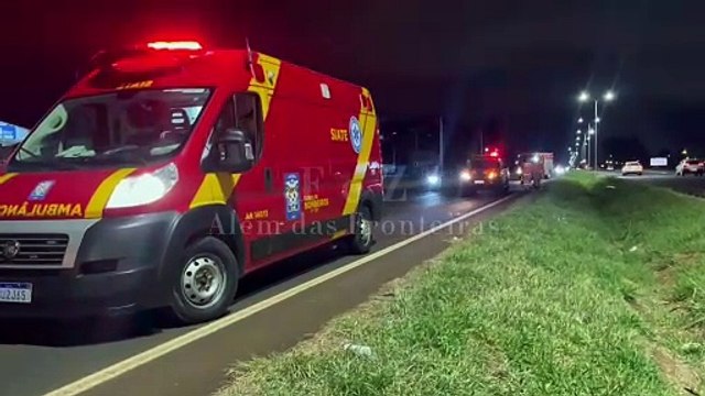 Motociclista Fica Ferido Após Acidente de Trânsito na BR-277 em Foz