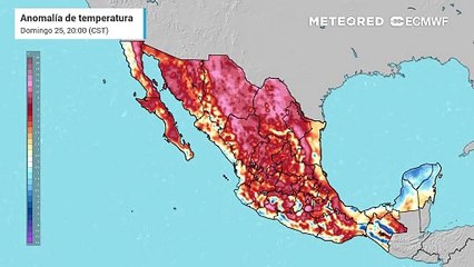 Calorón en México: anticiclón se mantendrá en México, pero llegará un nuevo frente frío
