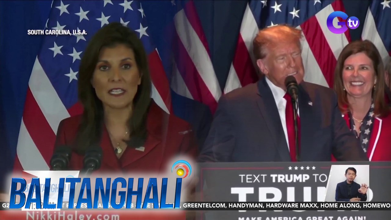 Dating U.S. President Donald Trump, nanguna sa South Carolina Primary Elections ng Republican Party para sa 2024 presidential race | BT