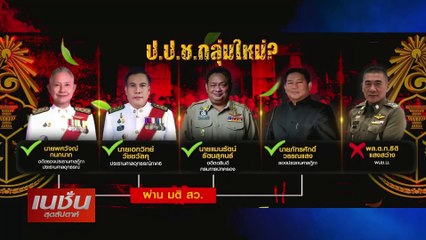 ขวางสายตาลุงตู่ ล้ม"จ้าว" ชวดป.ป.ช. | เนชั่นสุดสัปดาห์ | 25-ก.พ.-67 | PART3