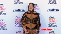 Lily Gladstone 2024 Film Independent Spirit Awards Blue Carpet