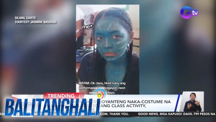 Reaksyon ng mga estudyanteng naka-costume na pero hindi pala tuloy ang class activity, kinaaaliwan online | BT
