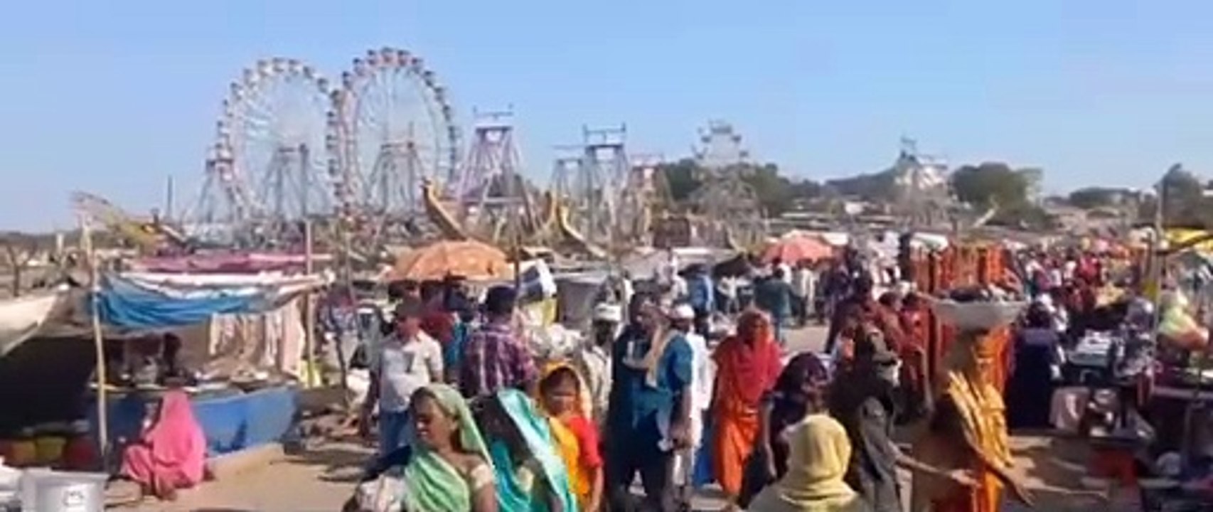 बेणेश्वर मेला : मेले में उमड़े मेलार्थी, देव दर...