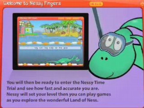 Nessy Fingers Touch Typing CD