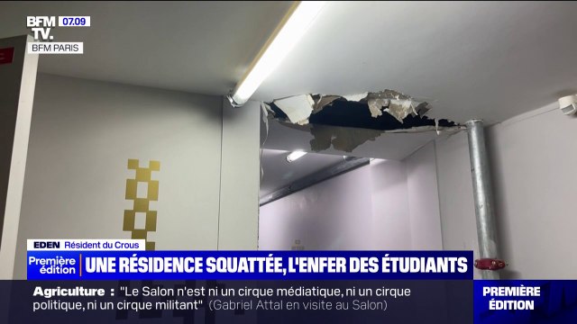 C'est la galerie des horreurs : l'enfer des étudiants d'une résidence Crous de Paris, face aux squatteurs et aux cambriolages