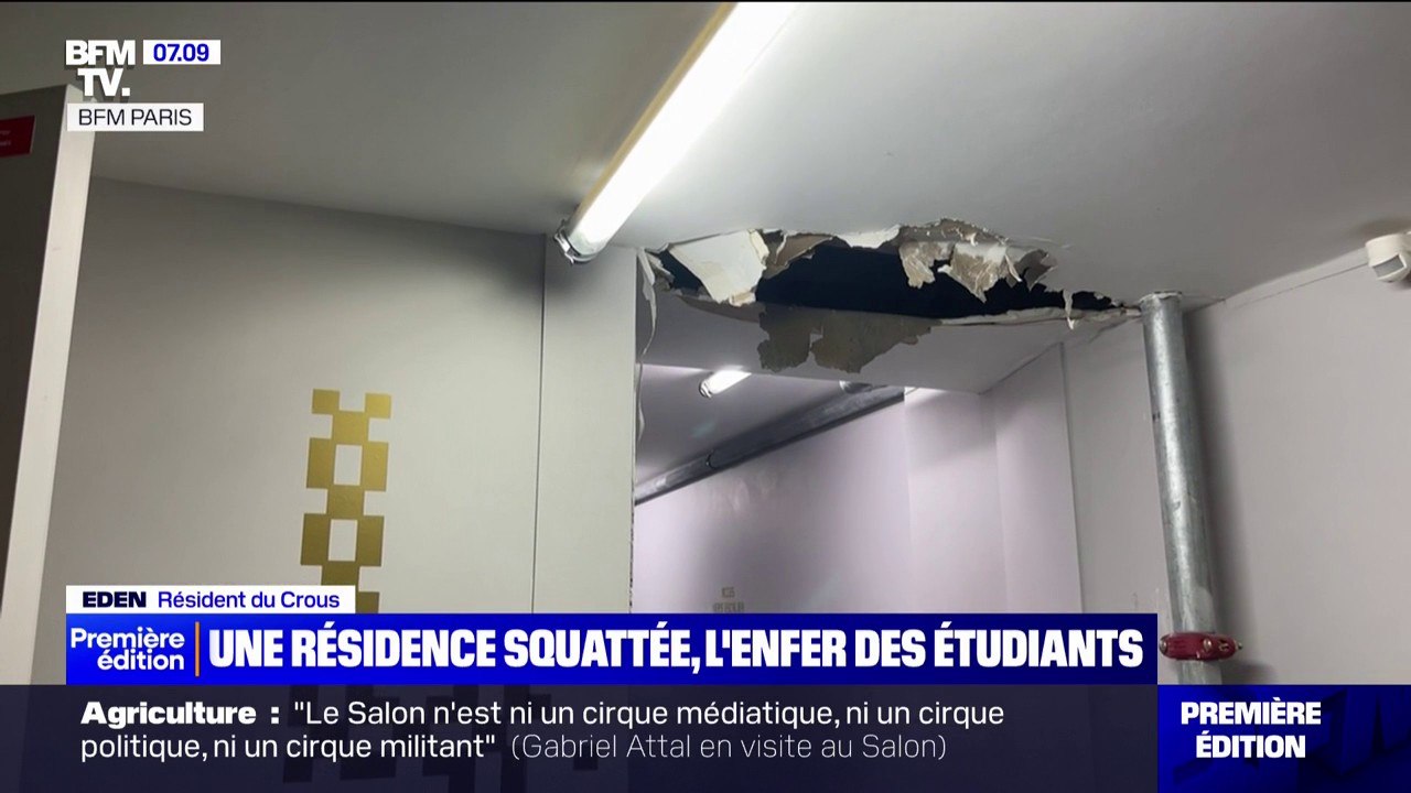 "C'est la galerie des horreurs": l'enfer des étudiants d'une résidence Crous de Paris, face aux squatteurs et aux cambriolages