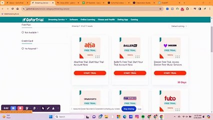 GoforTrial: Free Trial Services & Information
