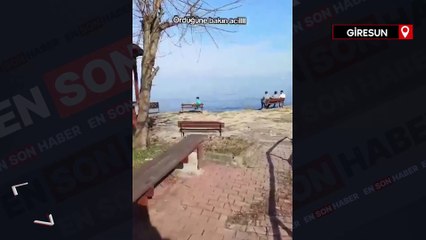 Giresun'da aranan küçük çocuk, sahilde örgü örerken bulundu