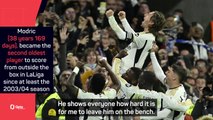 Difficult to leave Modric on the Real Madrid bench - Ancelotti