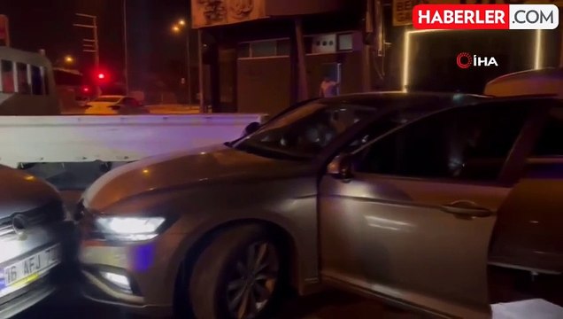 Dur ihtarına uymadı, kaza yapınca yakalandı