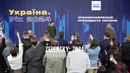Guerra in Ucraina: Zelensky, il 2024 sarà l'anno della svolta