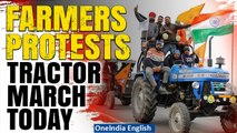 Farmer Protests: Tractor March Today, Delhi-Noida Border Braces for Heavy Traffic| Oneindia News