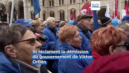 Hongrie : faible participation au rassemblement anti-gouvernemental à Budapest