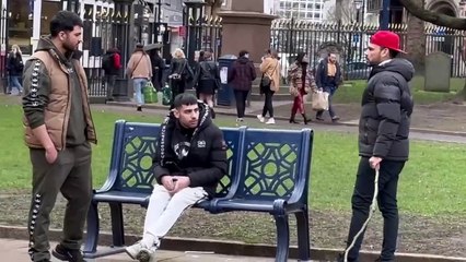 Walking with massive stick in public they nearly hit me- latest by joker pranks 2023