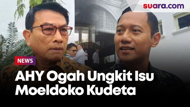 Sudah Move On usai Masuk Kabinet Jokowi, AHY Ogah Ungkit Masalah Moeldoko Kudeta Demokrat