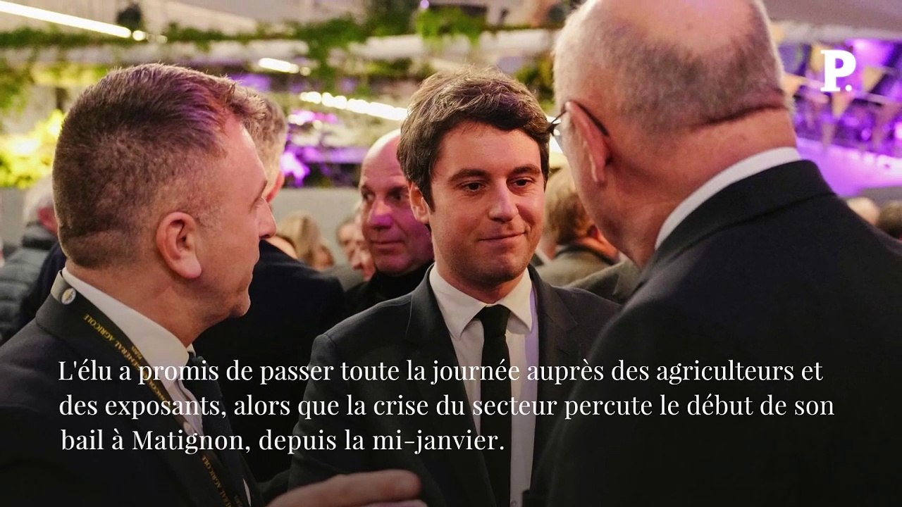 Salon de l’agriculture : la contre-visite surprise de Gabriel Attal