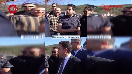 Erdoğan'ı taklit eden genç Babacan ile karşılaştı