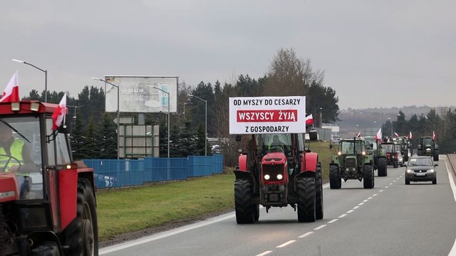 Dziennik Zachodni / Protest Rolników Pyrzowice / Lucyna Nenow
