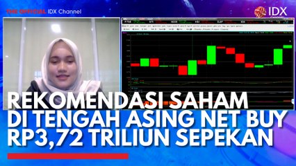 Rekomendasi Saham di Tengah Asing Net Buy Rp3,72 Triliun Sepekan