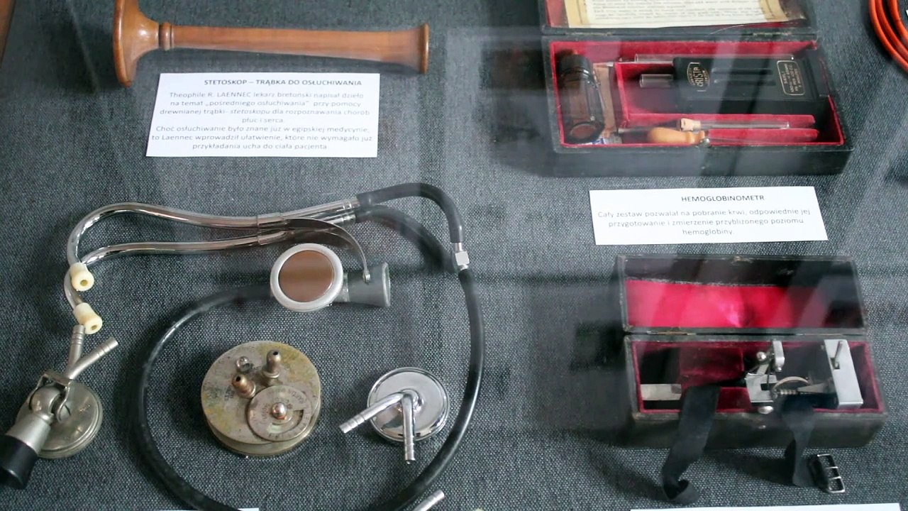 Gorlice - wystawa histrii medycyny w muzeum PTTK w Gorlicach