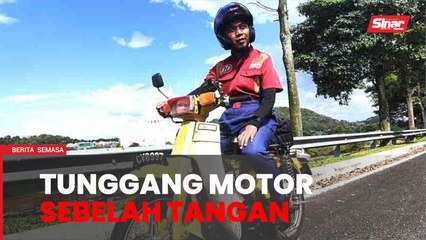 Mat Dam tunggang satu tangan 9000 km
