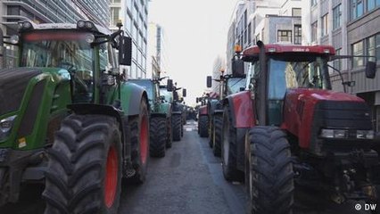 EU agriculture ministers meet amid farmer protests