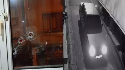 Yengesinin evine kurşun yağdırdı! O anlar kamerada