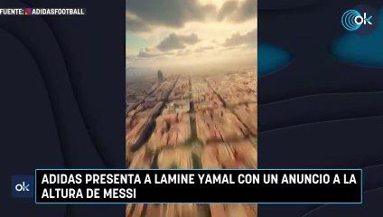 Adidas presenta a Lamine Yamal con un anuncio a la altura de Messi