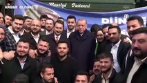 Cumhurbaşkanı Erdoğan'a doğum günü sürprizi